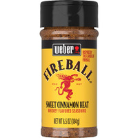 Weber Fireball Whiskey Flavored Seasoning, 6.5 Ounce