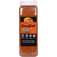 Dizzy Pig Coarse Grind Dizzy Dust All-Purpose Barbecue Seasoning Rub (Quart Shaker) - Seasons Around 120Lbs Of Food - Hand Made In The Usa - Msg Free, Gluten Free