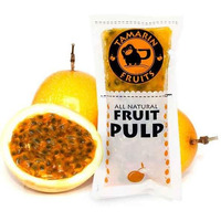 Passion Fruit - All Natural Fruit Pulp Frozen Packs (4Lbs) (Yellow Passion Fruit)