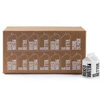 Boxed Water 8.5 Oz. (24 Pack) - Purified Drinking Water In 92% Plant-Based Boxes, 100% Recyclable, Bpa-Free, Refillable Cartons, Sustainable Alternative To Plastic Bottled Water, Mini Water For Kids