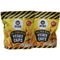 Irvins Salted Egg Potato Chips, 3.7 Ounce (Pack Of 3)