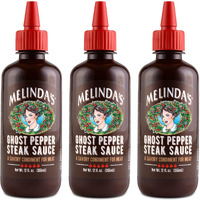 Melinda's - Ghost Pepper Steak Sauce - 12Oz, 3Pck