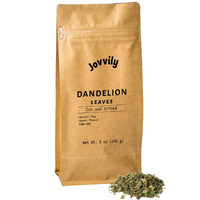 Jovvily Dandelion Leaves - 8 Oz - Cut & Sifted - Herbal Tea - Cuisine Garnish