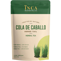 Inca Master Tea Cola De Caballo Hierba, Horsetail Tea In Loose Leaf Form - 3.5 Ounces Of Cola De Caballo Herbs - Sourced From Peru