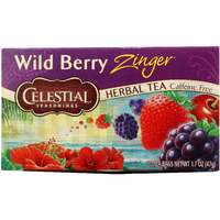 Celestial Seasonings Wild Berry Zinger Tea Bags - 20 Ct