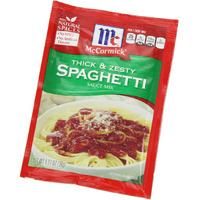 Mccormick Spaghetti, Thick & Zesty, 1.37 Ounce (3 Pack)