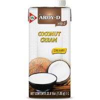 Aroy-D 100% Pure Coconut Cream, 33.8 Fl Oz