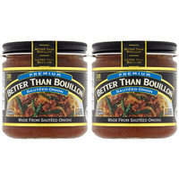 Better Than Bouillon Premium Sauteed Onion Base, Made From Sauteed Onions, Blendable Base For Added Flavor, 38 Servings Per Jar (8 Ounce (Pack Of 2))