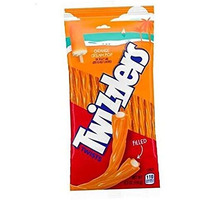 Twizzlers Twists - Orange Cream Pop Filled Candy (Pack Of 2)
