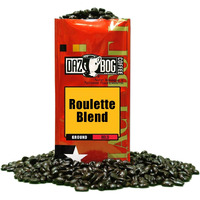 Dazbog Coffee | Roulette Blend | Ground Coffee | 11 Oz. | Light & Dark Roasts | Smoky French Roasted Coffee | Full Bodied Blend | Vacuum Sealed Freshness