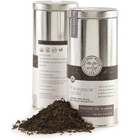 Golden Moon Tea Organic Madagascar Bourbon Vanilla Black Tea - Loose Leaf, Non-Gmo - Travel Tin (30 Servings)