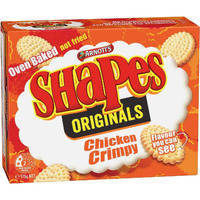 Australian Arnott's Shapes Crackers Crimpy Chicken 175G