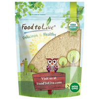 Food To Live Organic Black Maca Powder, 2 Pounds Raw Ground, Non-Gmo, Kosher, Fine Flour, Bulk