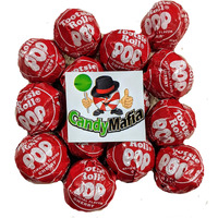 Tootsie Pops 60 Count With Refrigerator Magnet (Cherry)