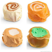 Taffy Shop Caramel Lovers Mix Salt Water Taffy - Small Batch Salt Water Taffies Made In The Usa - Super Soft, Sweet, Taffy Candy - Guaranteed Fresh - Gluten-Free, Soy-Free, Peanut-Free - Personal (7Oz) Bag