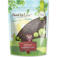 Food To Live - Whole Black Pepper, 2 Pounds Dried Peppercorns, Kosher, Vegan, Bulk Spice. Strong Pungent Flavor. Rich In Minerals. Great For Spicing, Seasoning. Perfect For Grinder Refill.