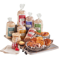 Wolferman's Traditional English Muffin Sampler, English Breakfast, Gift Basket Item, Breakfast Nook