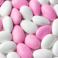 Pink & White Jordan Almonds 5Lb Bag