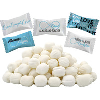 Fruidles Always & Forever Buttermints, Mint Candies, After Dinner Mints, Butter Mint Candy, Fat-Free, Kosher Certified, Individually Wrapped (55-Pack)