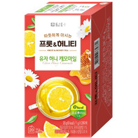 Damtuh Citron Honey Chamomile Tea Bag Zero Calorie Zero Sugar 20G X 20 Count (Pack Of 1)