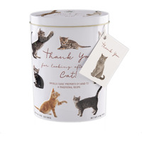 Gardiners Of Scotland Vanilla Fudge Thank You Tins (Cats, 8.8 Ounce (Pack Of 1))