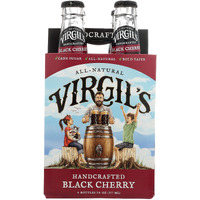 Virgil's Cream Soda, Black Cherry, 12 Ounce