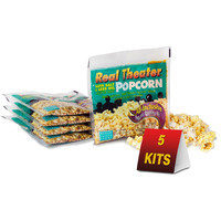 Wabash Valley Farms Lightly Salted Popcorn Kit-Popcorn Kernels For Popcorn Machine, All In One Popcorn Kernels, Popcorn Kit 5 Pack