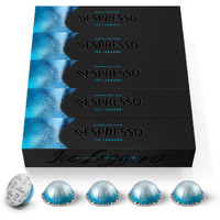 Nespresso Capsules Vertuo, Ice Leggero, 50-Count Double Espresso Coffee Pods, Brews 2.7 Oz.