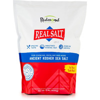 Redmond Real Salt Kosher - Natural Unrefined Gluten Free Kosher Grind, 10 Lb Bag