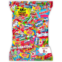 Bulk Candy Variety Pack - 8 Lb Candy - Candy Bulk Individually Wrapped Candy- Halloween Candies - Trick Or Treat Candies - Piata Filler Stuffers - Pinata Candy Stuffers - Candy Party Favors