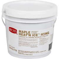 Rich's Heat 'N Ice, Icing For Donuts, Rolls & More, Pail, Maple, 192 Ounce