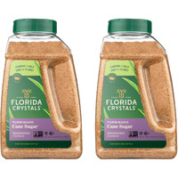 Florida Crystals Turbinado Cane Sugar, 44 Oz (3 Lb) Jug (Pack Of 2)
