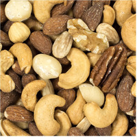 Fancy Deluxe Mixed Nuts Roasted Unsalted | Non-Gmo | Premium Quality | Bulk Value Size 32 Oz. (2 Lb.)