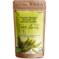 My Land Greek Mountain Tea Organic - Loose Leaf Ironwort Herbal Tea, Handpicked On Mount Olympus, Rich In Antioxidants, In Kraft Bag (50G/1.76Oz)