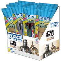 Pez Mandalorian, 0.58-Ounce Assorted Candy Dispensers (Pack Of 12)