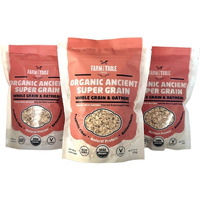 Farm To Table Foods Organic Ancient Super Grain Whole Grain & Oatmeal - 3 - 14 Oz. Bags