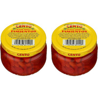 Cento Pimientos Sliced 4.0 Oz (Pack Of 2)