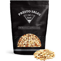 Almonds, ""Fresh And Delicious"" Small Chopped Raw, Perfectly Natural, Quality, Fresh, Ideal Snack For Adults And Kids, Packaged In Resealable 5 Lbs. (80 Oz.) Pouch Bag By Presto Sales Llc