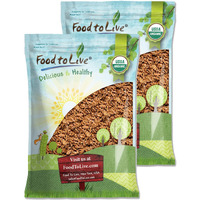 Food To Live Organic California Walnuts, 10 Pounds Halves & Pieces, Raw Nuts, Unsalted, No Shell, Suitable For Sirtfood Diet