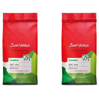 Juan Valdez Cumbre, Fuerte (Strong) - Ground Colombian Coffee, Premium Selection, 17.6 Oz (8.8 Oz - 2Pack)