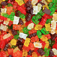 Halal Gummy Bears 5Lb Bag - Multi-Color Gummy Bears Bulk Candy - Stuffed With Sweet Gummies Candy - Tasty Candy Gummies & Candy Gift For All Occasions