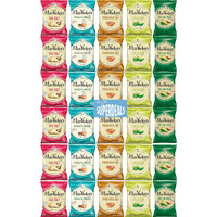 Kettle Cooked Potato Chips By Miss Vickie's Value Pack Bundled By Superdeals | 1.375 Oz Bag | Supreme 5 Flavor Variety Pack Includes 6 Sea Salt, 6 Sea Salt & Vinegar, 6 Smokehouse Bbq, 6 Jalapeno, 6 Spicy Dill Pickle | Pack Of 30 With Mystery Bonus Gift