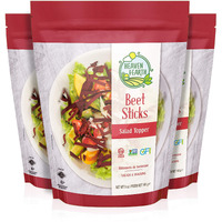 Heaven And Earth Beet Sticks Salad Toppers 5Oz (3 Pack)