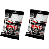 Walkers' Nonsuch Liquorice Toffees | With Condensed Milk & Black Treacle | Imported From The Uk | Traditional British Candy | Old Fashioned Licorice Toffee | 5.29 Oz (Pack Of 2)
