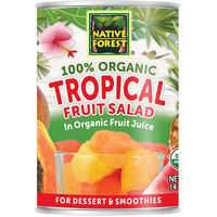 Native Forest Organic Tropical Fruit Salad, 14 Ounce Cans (Pack Of 6)