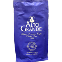 Alto Grande Super Premium Ground Coffee 100 Percent Arabica Medium-Dark Roast, Bagged, 6 Ounce (Pack Of 1)