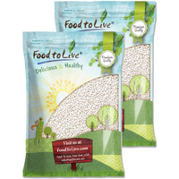 Food To Live Navy Beans, 20 Pounds Raw, Dried, Vegan, Kosher, Whole Small White Kidney Beans In Bulk, Good Source Of Protein, Fiber, Folate, And Copper. Low Sodium. Great For Cooking And Soups