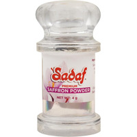 Sadaf Saffron Powder Pure For Cooking | Persian Saffron Extract Powder | Ground Saffron Spice | Kosher | Premium Grade A 4 G