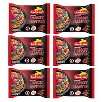Lucky Me Pancit Canton Hot Chili Flavor, 6 Packs