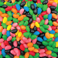 Jelly Beans Candy, Fruit And Licorice Flavored - Bulk Pack 5 Pounds - Classic Sweets